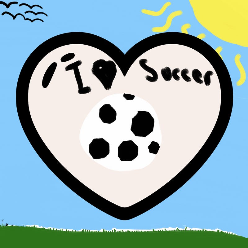 a blank heart