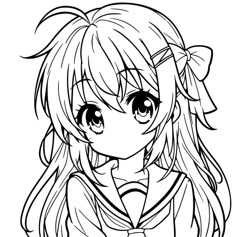 anime cute girl