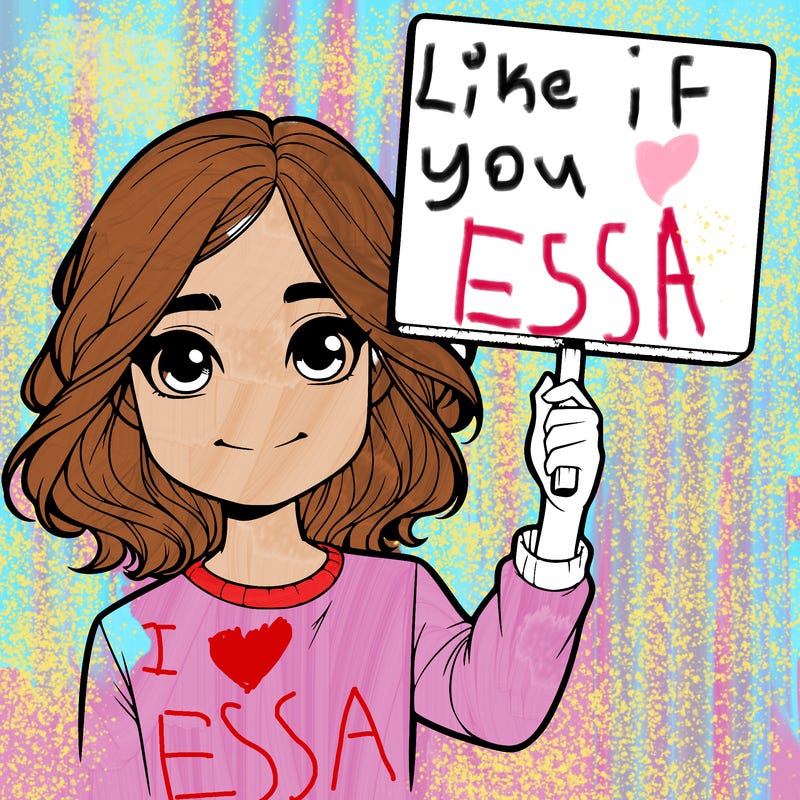 realistic girl holding up a sign