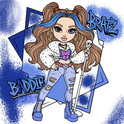 baddie barbie / bratz doll