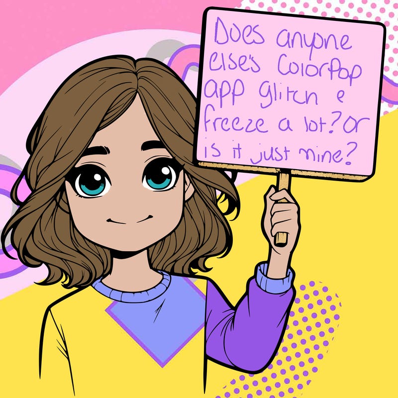 realistic girl holding up a sign