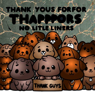 thank you guys for all your support dog