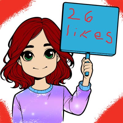 realistic girl holding up a sign