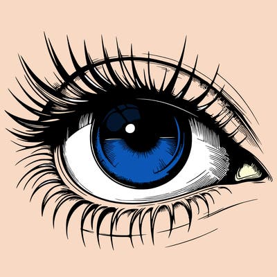realistic eye