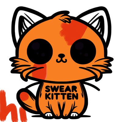 swear kitten