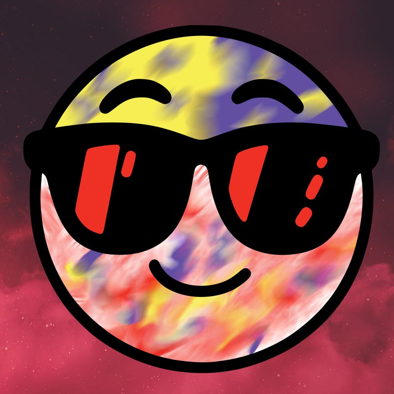 emoji with sunglasses