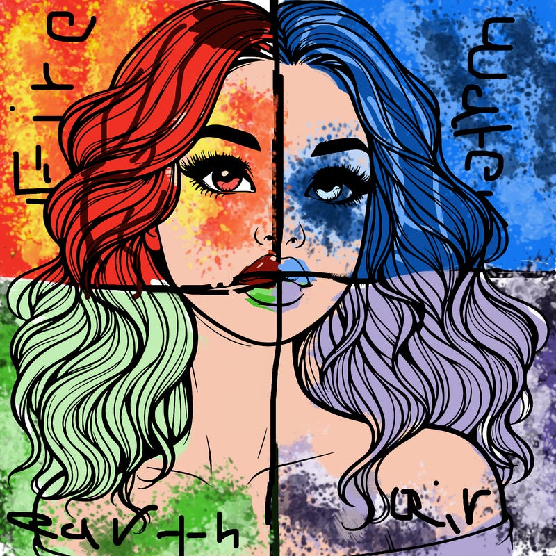 realistic girl with wavy hair and lips