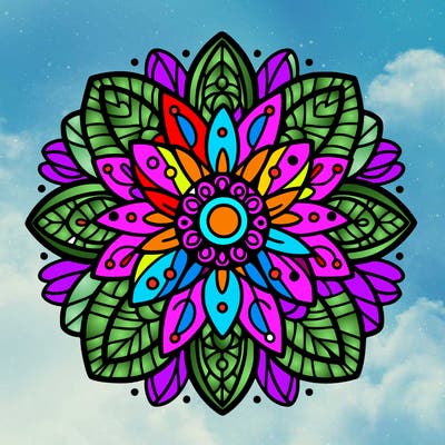 flower mandala