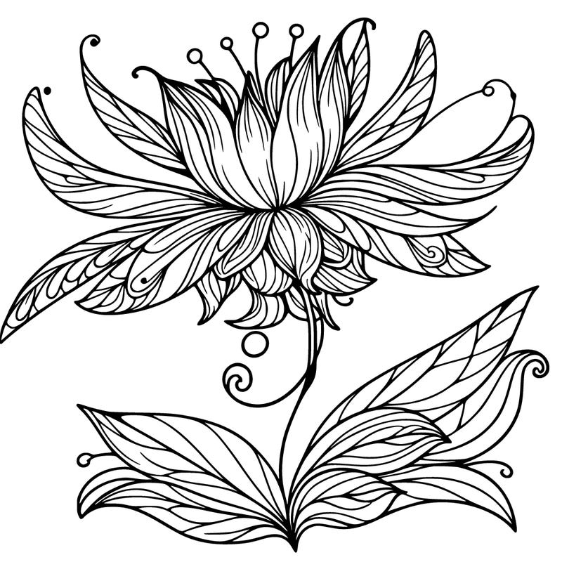 majestic, elegant fairy flower