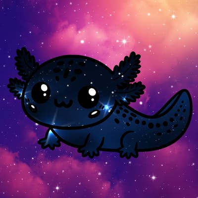 cute axolotl
