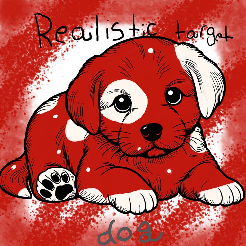 a cute realistic puppy