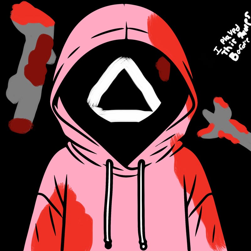 faceless girl in hoodie