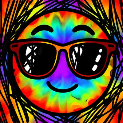 emoji with sunglasses