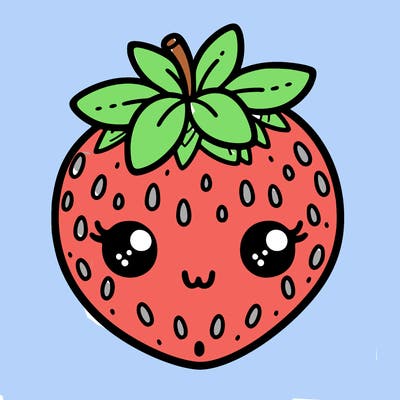 cute strawberry