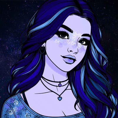 detailed realistic girl