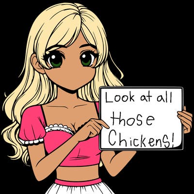 realistic pretty girl holding blank sign