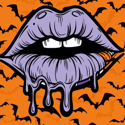 lips that look realistic and drip