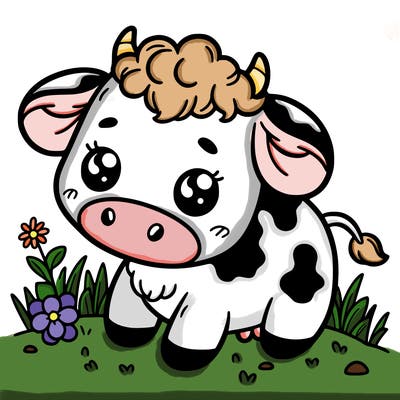 cute cow