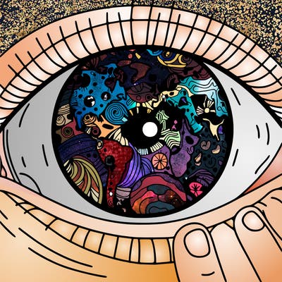 a world inside your eye