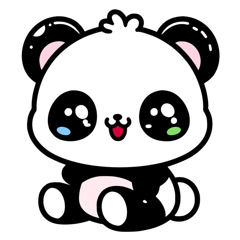 kawaii panda