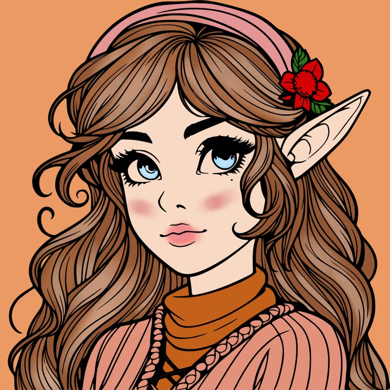 realistic elf girl
