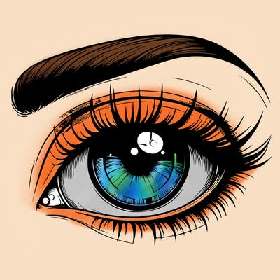 realistic eye