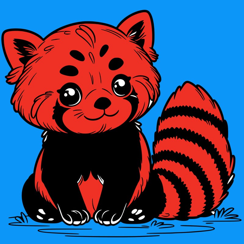 red panda