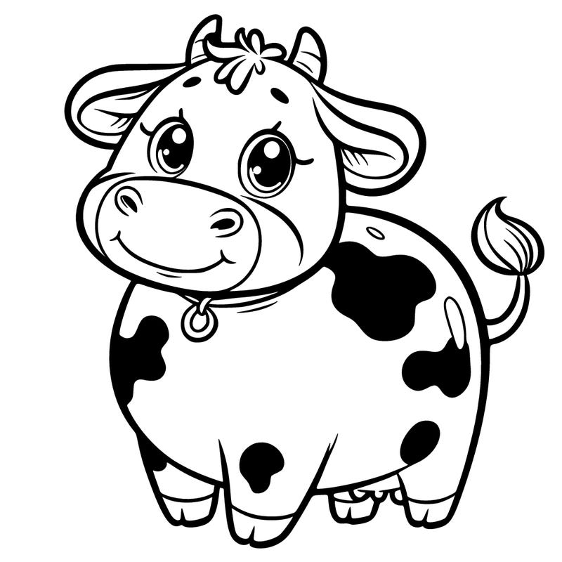 cartoon cow