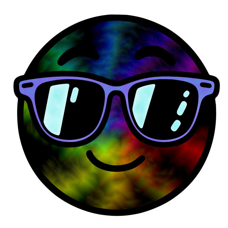 emoji with sunglasses