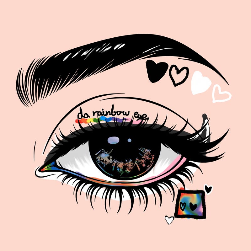 eye closed realistic