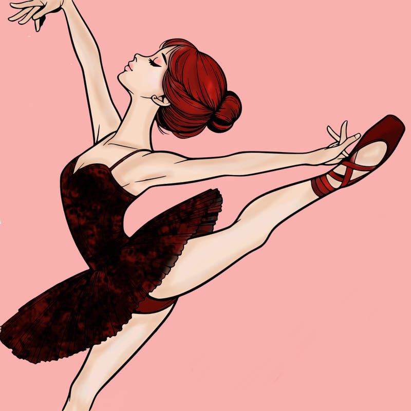 realistic ballerina
