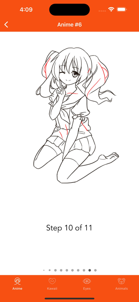 Tutorial paso a paso para dibujar un personaje de chica de anime