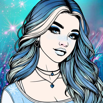 detailed realistic girl