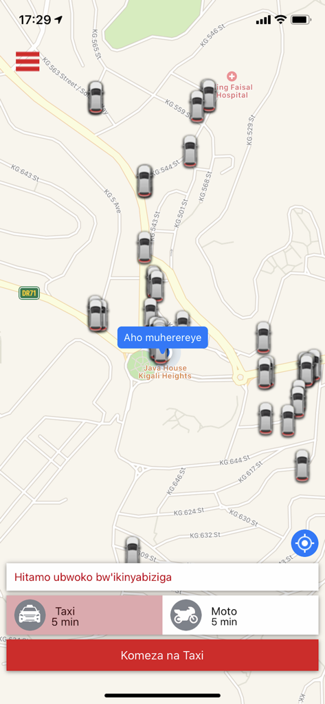 YEGO Rwanda - Ride Hailing - Travel App | MWM