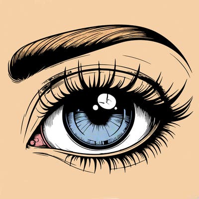realistic eye