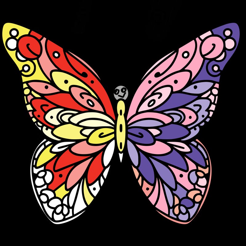 butterfly split