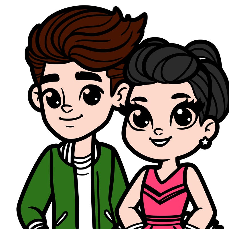 zed and addison from zombies