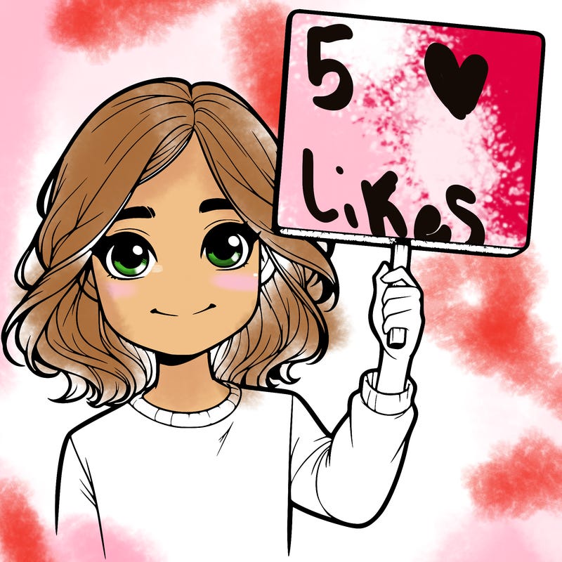 realistic girl holding up a sign