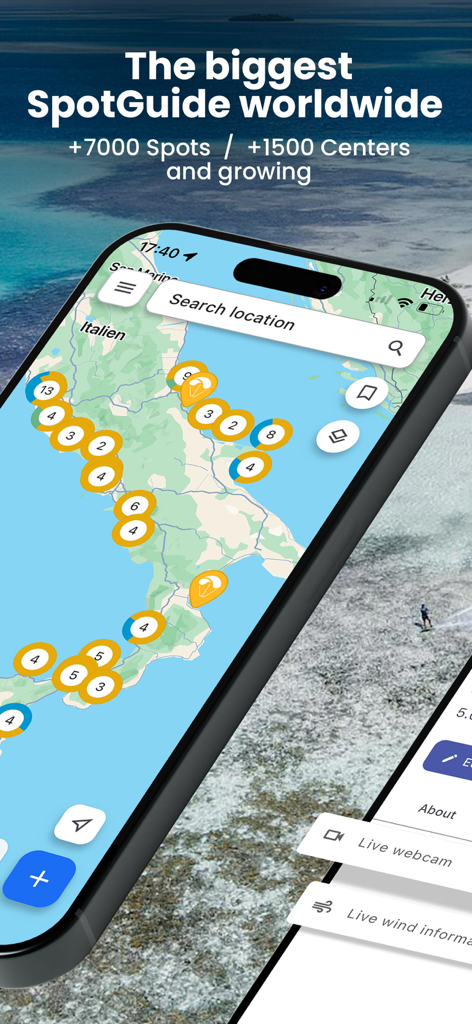Kitespot - Find your spot - Sports App | MWM