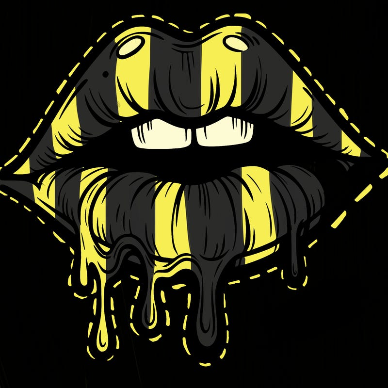 lips that look realistic and drip