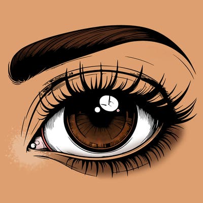 realistic eye