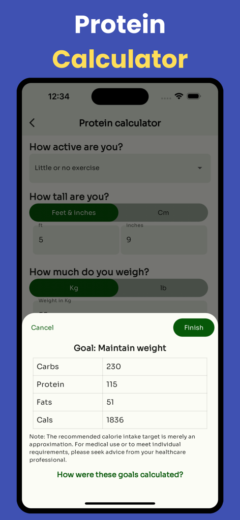 Protein tracker 2026 - Health & Fitness App | MWM