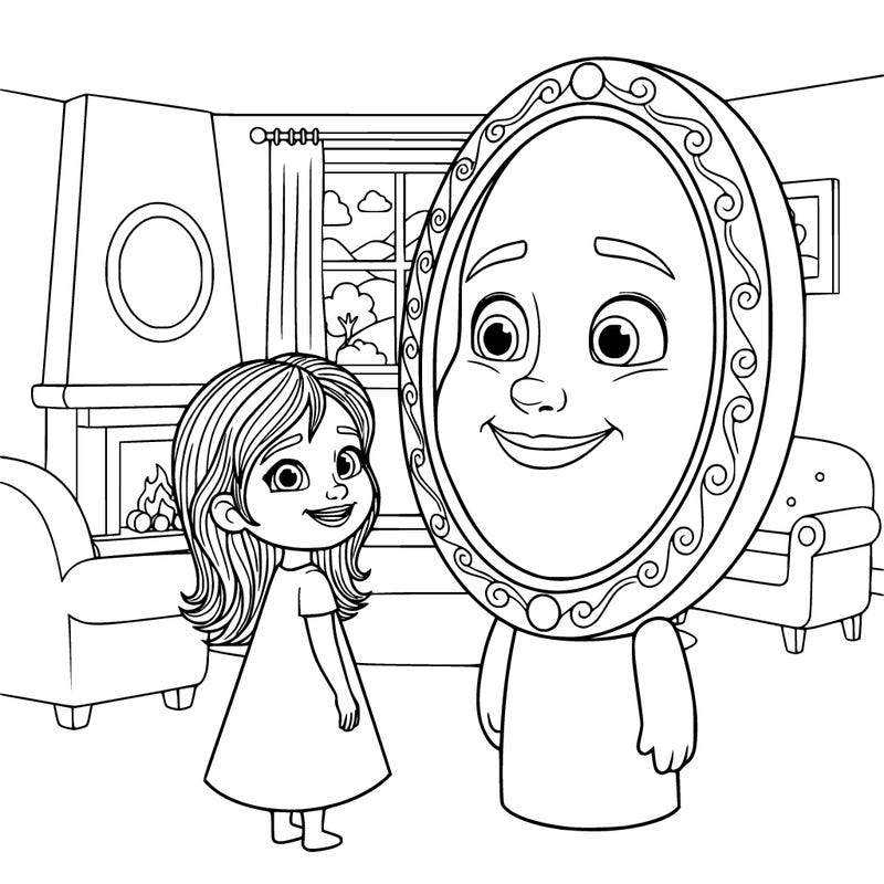show me in mirror and zoe
