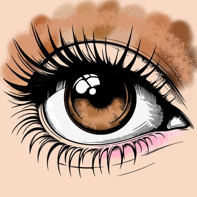realistic eye