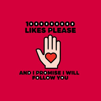 100000000000 likes please and i promise i will follow you