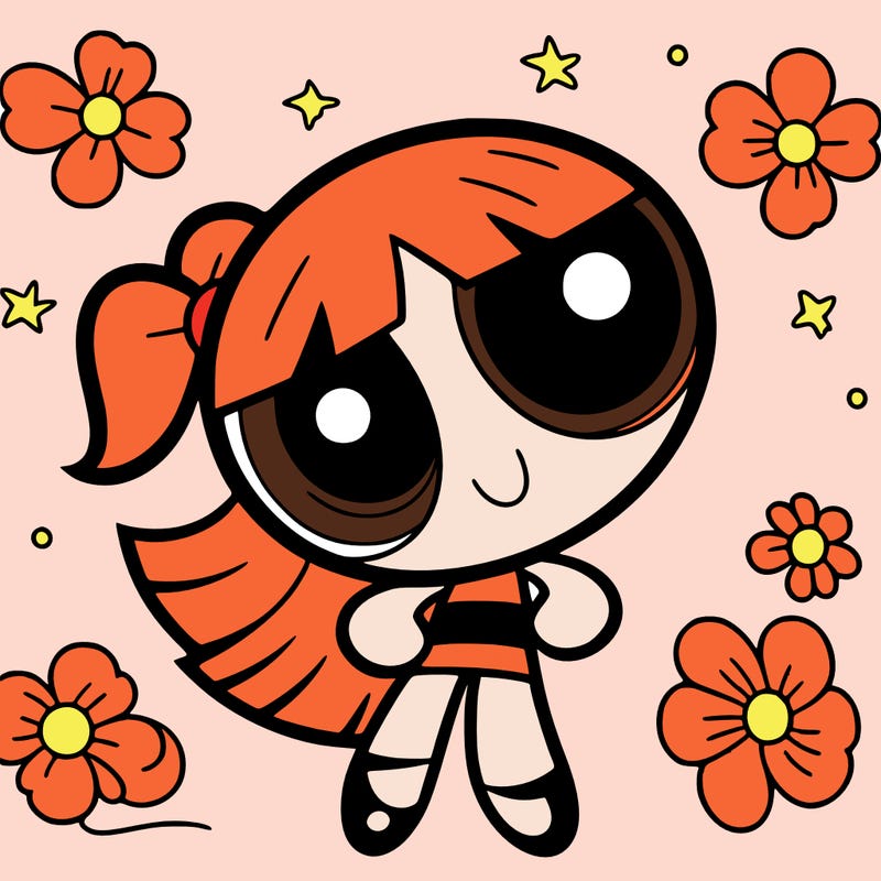 a powerpuff girl