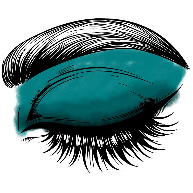 eye closed realistic