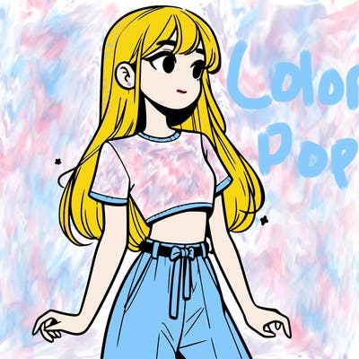 girl in a cute crop top