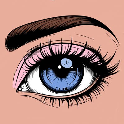 realistic eye