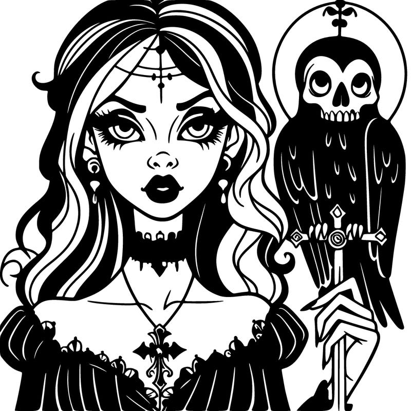 gothic woman